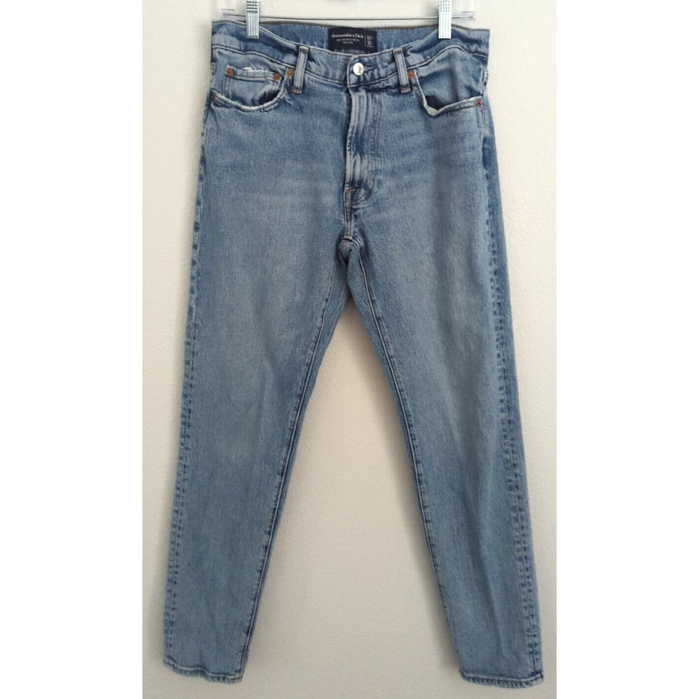 Abercrombie & Fitch Jeans Men's 32x32 Vintage Stretch 90s Slim Fit Denim Blue